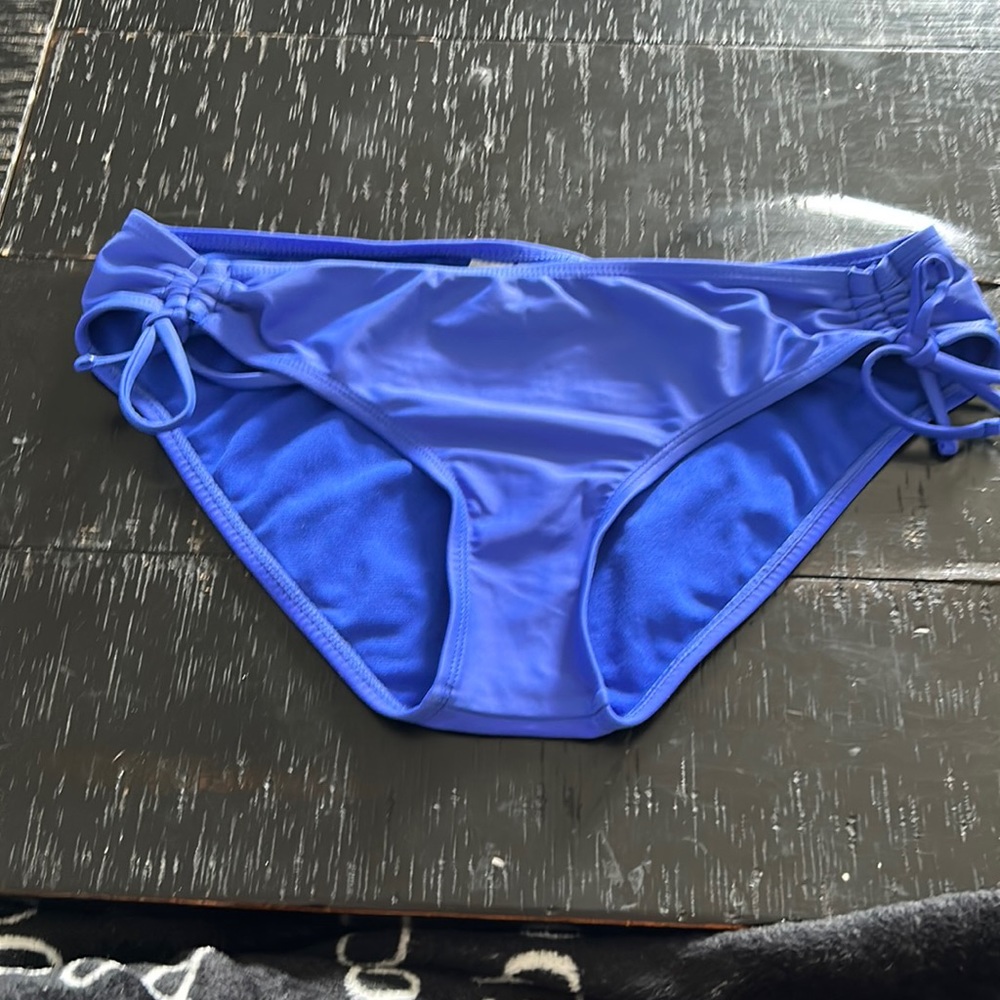 blue bikni bottom